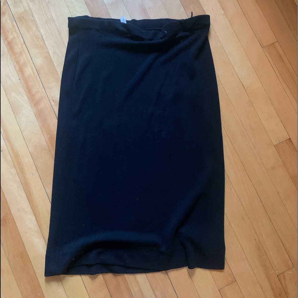 Lovely black crepe skirt